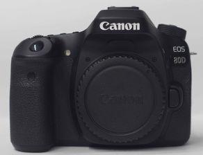 Canon 80D DSLR Camera With 18-55mm Lens (Used)