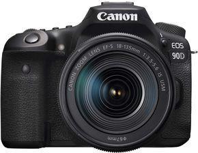 Canon 90D DSLR Camera with 18-135mm Lens