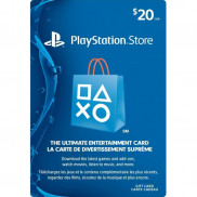 PlayStation Network Gift Card 20 CAD PSN CANADA