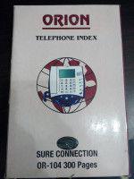 Telephone Index OR-104 TR14702018a