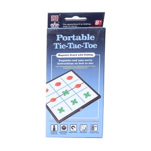 Tic Tac Toe Magnetic Folding Board Game