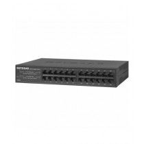 Netgear 24-Port Gigabit Unmanaged Switch Black (GS324-100NAS)