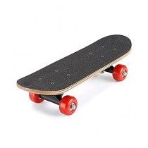 Brand Mall Standard Size Skateboard Black/Red