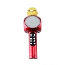 Cool Boy Mart Wireless Bluetooth Microphone Mic USB Speaker Red (WS-1816)
