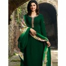 Aj Dukan Royal Crepe Embroidered Suit For Women (0184)