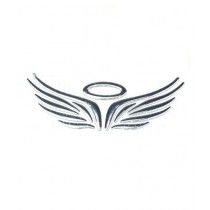 Wish Hub Soft Plastic Wing Car Logo Sliver