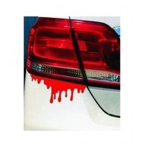 Wish Hub Red Blood Car Light Bumper Sticker