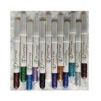 Toukry Big Glitter Eye Liner Pencil Pack of 12