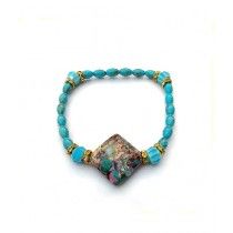 247 Store Stone Beaded Bracelet for Women (0139)