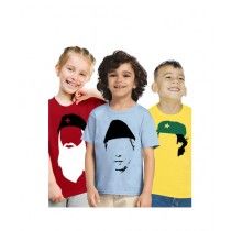 C-Tees Independence Day T-Shirt For Kids Pack Of 3 (CKT10393)