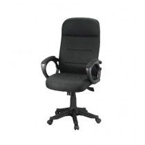 Boss Horizon High Back Revolving Chair Black (B-524-FB-BK)
