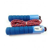 Brand Mall Adjustable Skipping Rope With Counter Blue (0539)