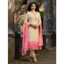 Aj Dukan Royal Crepe Embroidered Suit For Women (0180)