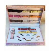 B2c Solution 11 Different Color Case Ring And Belt Women's Gift Set