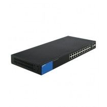 Linksys Business 24-Port Gigabit Smart Managed Switch with 2 Gigabit and 2 SFP Ports (LGS326)