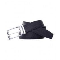 Vera Pelle Embossed Executive Leather Belt For Men Black (0010)