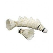 Brand Mall Feather Shuttle Cock - Pack Of 6