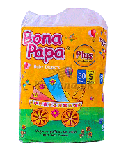Bona Papa Baby Diapers Small Size 50 pcs  
