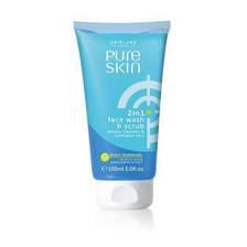 Oriflame Pure Skin 2 In 1 Face Wash & Scrub 150 ML