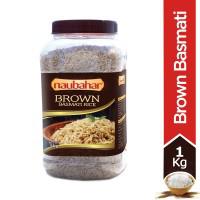 Naubahar Brown Basmati Rice Jar - 1kg