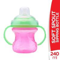 Nuby Soft Spout Sipping Bottle - 240ml