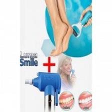 Pack Of 2 Luma Smile Tooth Polisher & Electronic Foot File