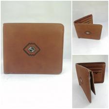 Brown Leather Wallet Card Holder, Stylish Slim Wallet, Mens & Boys Leather Purse