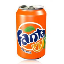 Coke Fanta Soft Drink Can 330ml PK