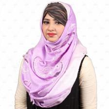 Pashmina Hijab For Women Pm016 Purple