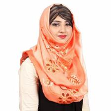 Pashmina Hijab For Women Pm012 Orange