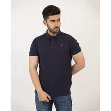 Men Embroidered Polo Midnight