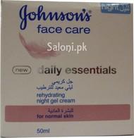 Johnson's Face Care Daily Essentials Rehydrating Night Gel Cream 50 ML