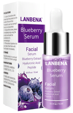 [Clearance] Lanbena Blueberry Hyaluronic Acid Facial Serum 15ml