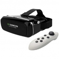 Vrbox Virtual Reality 3D Glasses With T2 Gaming Remote - Black
