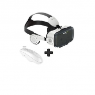 BOBOVR 3D Glasses VR Box with Headphone & Remote Z4 - White & Black