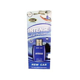 Intense Car Perfume Hanging Card - New Car | Perfume Fragrance Air Freshener