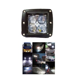 4 SMD Cree Light Universal - Each | Cree LED Work Light Flood Spot Light Offroad Driving LED Light Bar