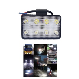 8 SMD Cree Light Universal - Each | Cree LED Work Light Flood Spot Light Offroad Driving LED Light Bar