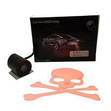 Car Rear Laser Light with Skull Logo | Car Tail Logo Lamp | Car Laser Fog Lamp Anti-Fog Light | Light Shadow Projector Rear Laser Light