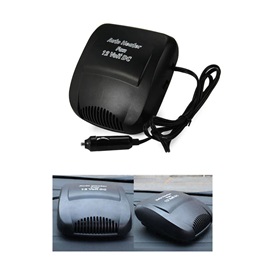 Heavy Duty Portable Car Heating Defroster Fan | Auto Heater Fan 12 Volt DC | Winter Essential Car Heater Blower