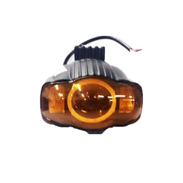 1 SMD Cree Light Universal Orange  - Each | Cree LED Work Light Flood Spot Light Offroad Driving LED Light Bar