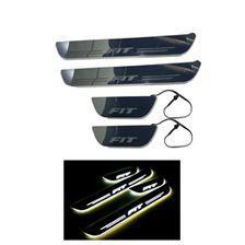 Honda Fit Glass LED Sill Plates / Skuff LED panels - Model 2013-2019
