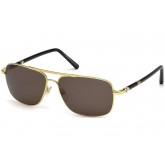 Montblanc Sunglasses MB 508S MB508S 30E shiny endura gold / brown
