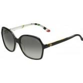 Gucci 3632 Z96 Black Floral Crystal 3632NS Square Sunglasses Lens Category 2