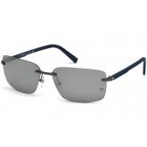 MontBlanc Men's MB465S Metal Sunglasses GRAY 64