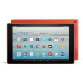 Amazon Fire HD 10" with Alexa Hands-Free 32GB (7th Generation 2017) With Special Offers - Punch Red