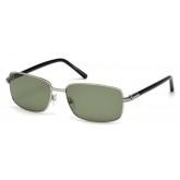  Montblanc Sunglasses MB 503S MB503S 16R shiny palladium / green polarized