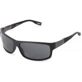 Hugo Boss B0541PS Polarized Rectangular Sunglasses Matte Black