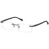 Montblanc MB 0390 Eyeglasses 008 Shiny Gumetal