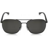 Hugo Boss 0701/S Sunglasses Dark Ruthenium Black/Brown Gray